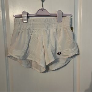Champion white athletic shorts